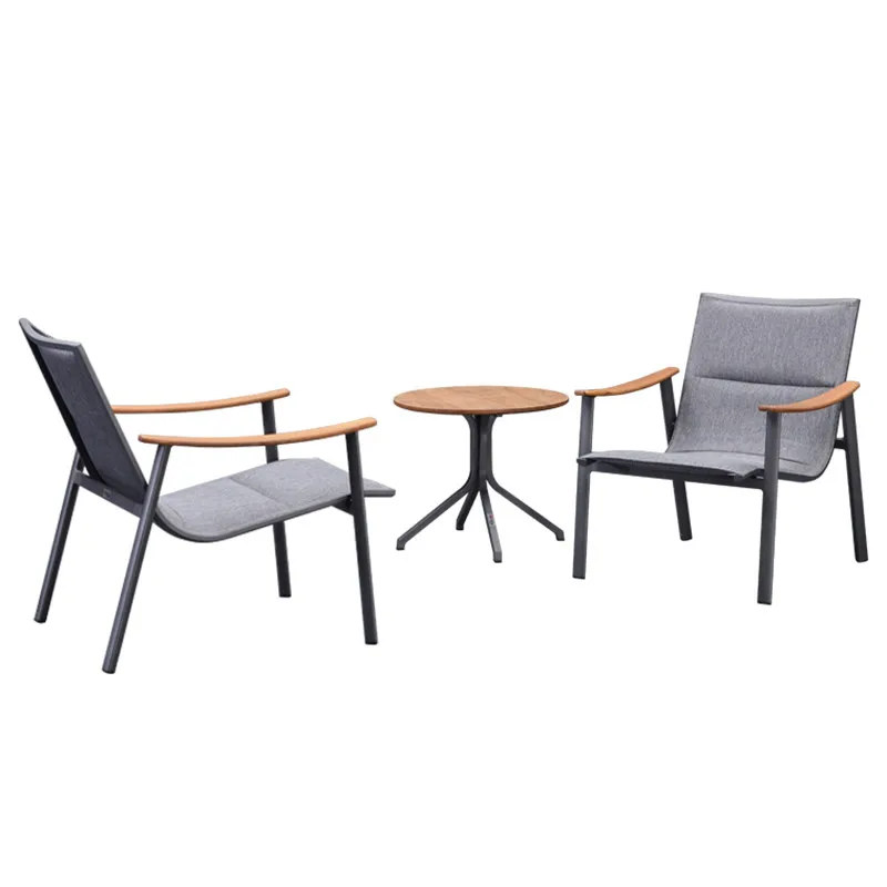 YJQ outdoor Italian single lazy sofa chair Nordic leisure living room high-end courtyard table and chairs