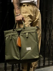 Borsa per casco Jumbo in Nylon militare usa borsa impermeabile da uomo zaino da pilota Vintage Jet fighter