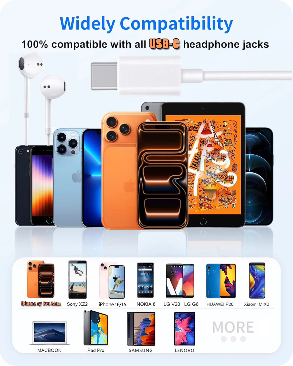 Untuk Apple iPhone 17 16 15 14 - Wired Earphone Lightning ulasan dan harga