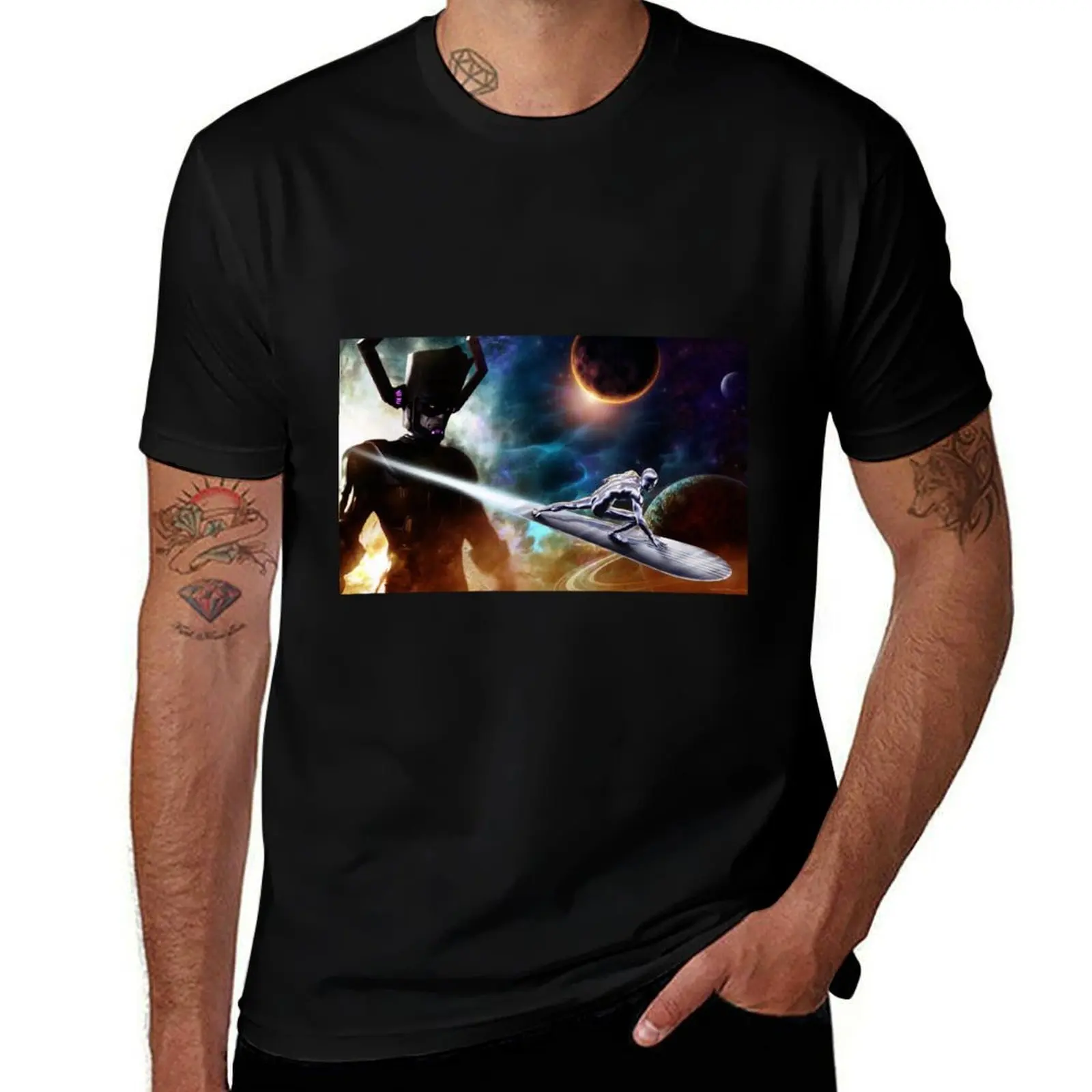 

Sliver Surfer T-Shirt Summer Holiday T-Shirt