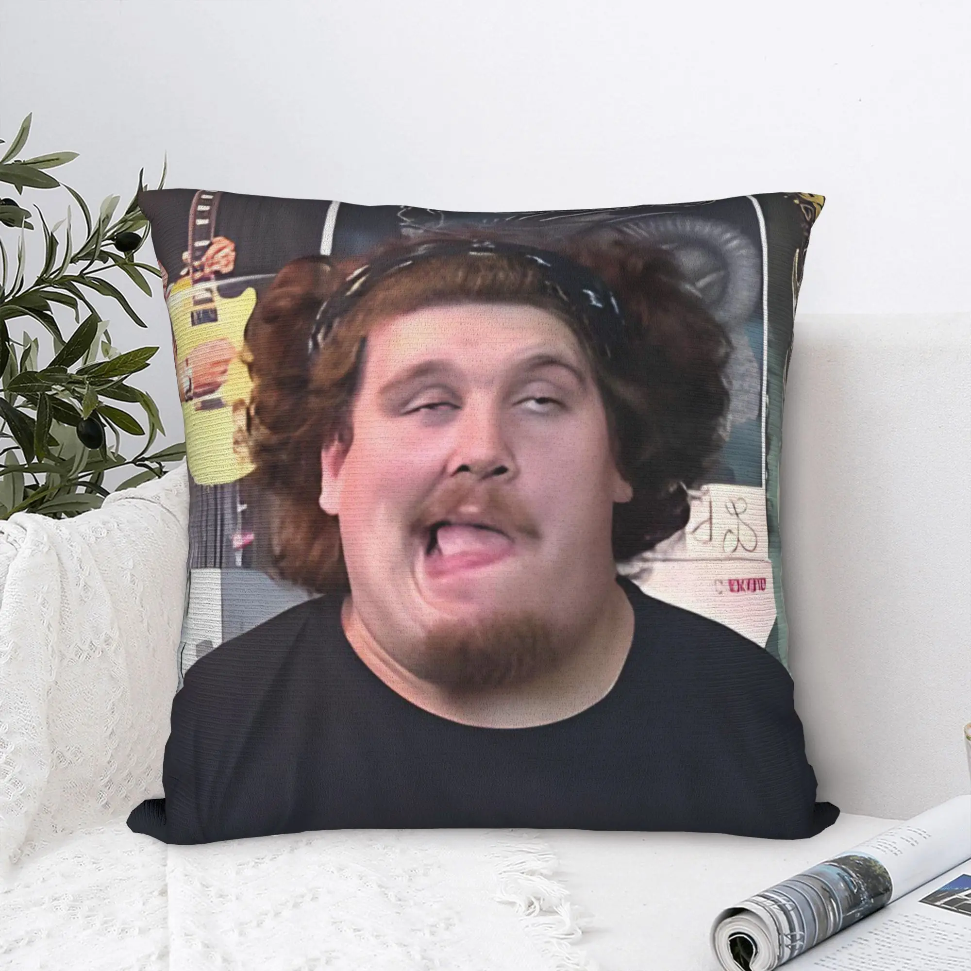 

Drachenlord Meme Poster Rainer Winkler Pillow Case Square Pillow Cover Kawaii Pillowcases For Living Room Sofa