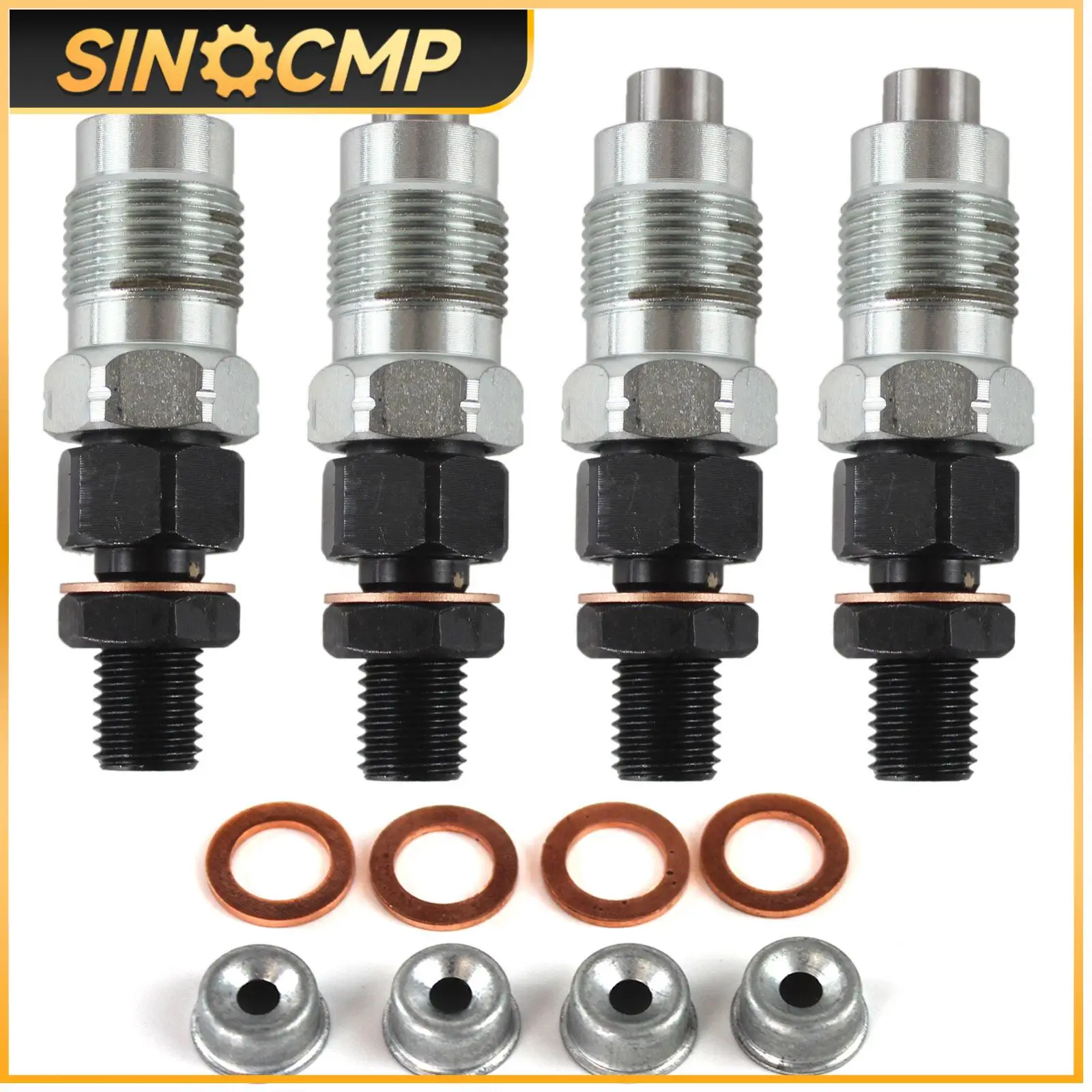 

4 шт. топливные форсунки для двигателей Kubota V2203 V2003 V1903 D1703 16454-53905 16454-53900 16454-53000 16454-53903