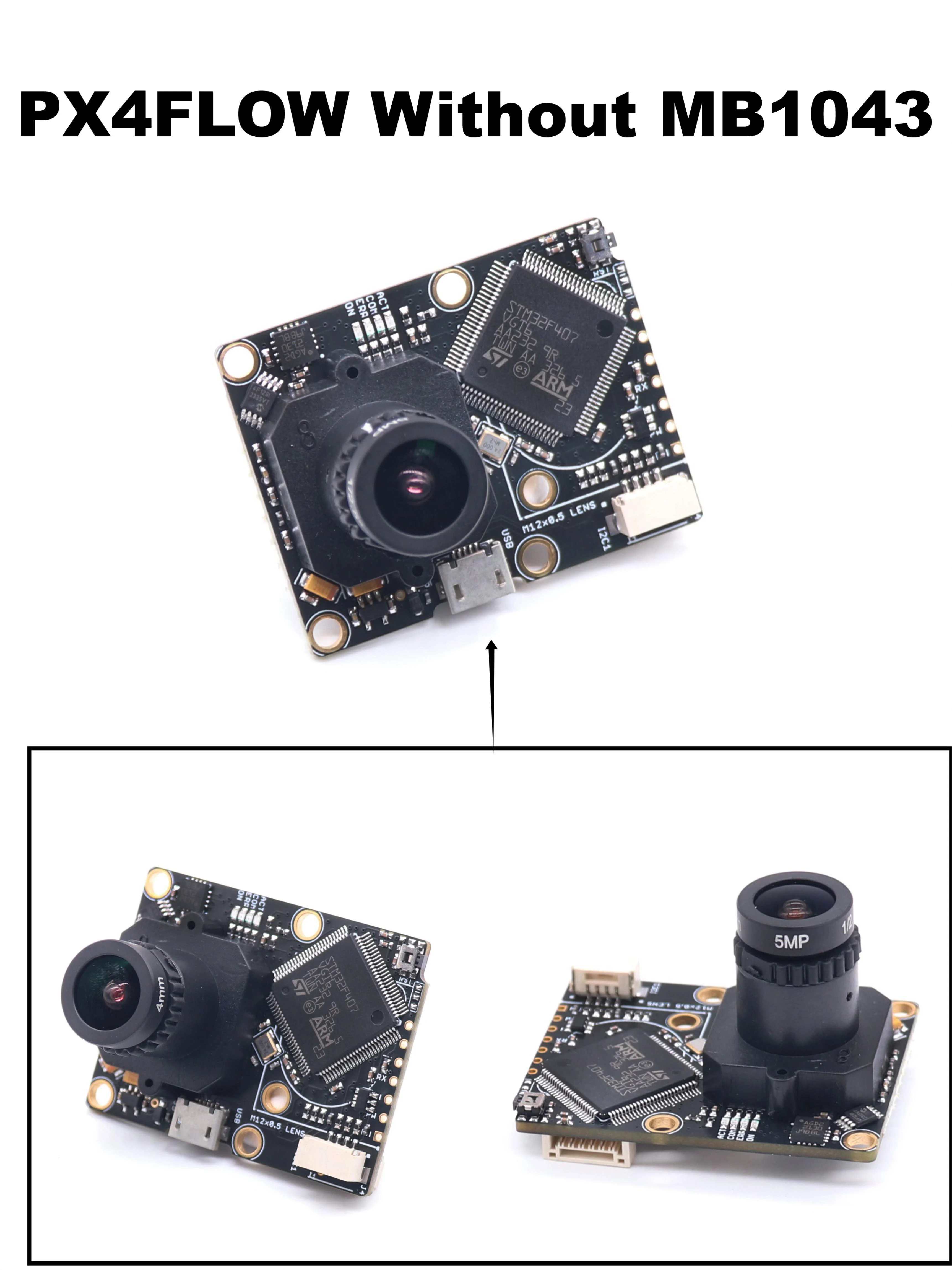 

BCUBE PX4FLOW Optical Flow Sensor Smart Camera for PX4 PIXHAWK Flight Control System MB1043