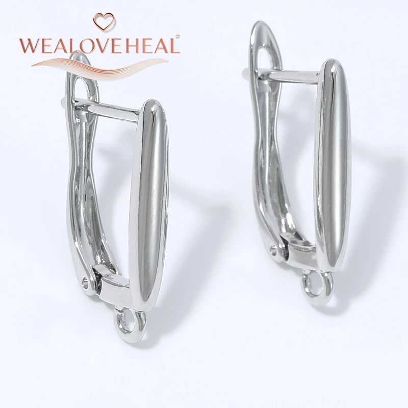 schmuckherstellung zubehör, Minimalistische 18K Vergoldete Messing-Ohrringhaken Handgefertigte DIY-Ohrring-Zubehörteile Hochwertige Ohrringverschlüsse – Detail 20