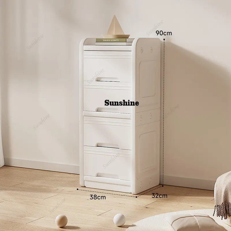 Simple bedroom, living room, study, storage shelf, small storage cabinet, large capacity organizer bedside table