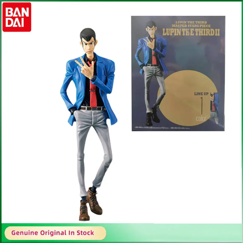 

Bandai Original MSP Lupin III Lupin The ThirdII Anime Action Figure Desktop Ornaments Cartoon Figures Model Gifts