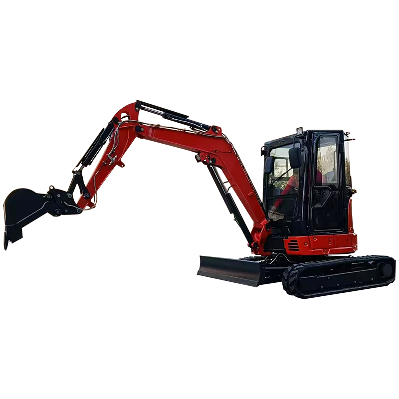 Mini escavatore personalizzato EPA Euro 5 Motore Kubota per uso ingegneristico di giardini agricoli