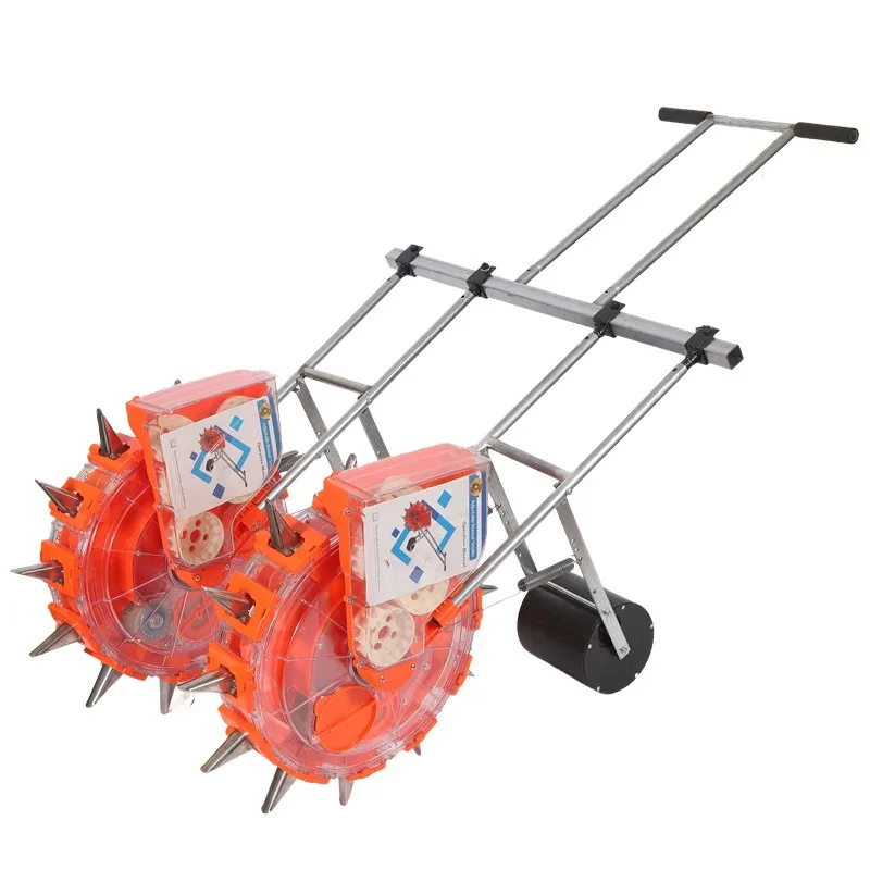 

Сельскохозяйственная двухрядная ручная сеялка-разбрасыватель удобрений для сои, кукурузы, арахиса