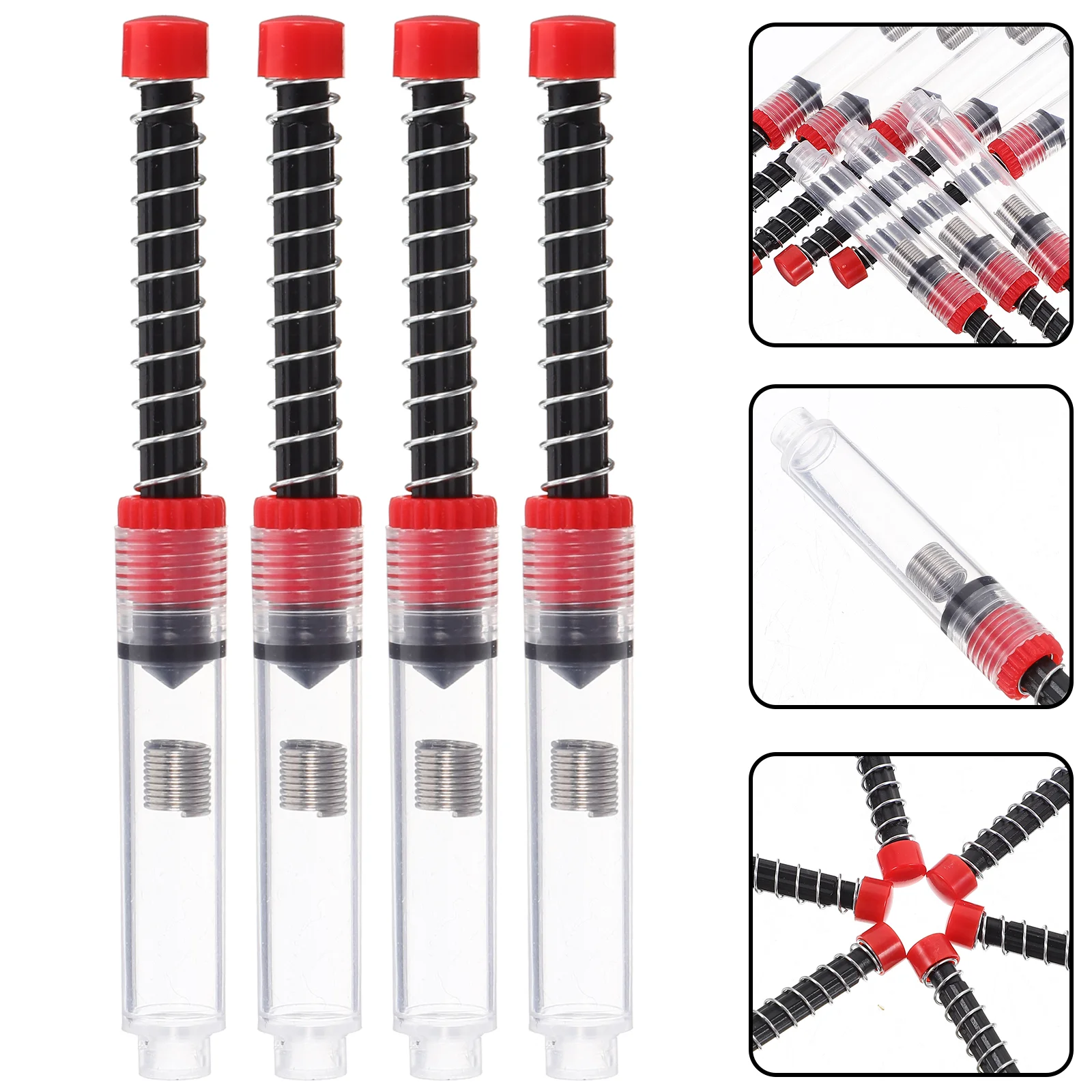 12 Pcs Ink Pen Fountain Elastic Absorber Tool Auxiliary Absorbers Spring Filler