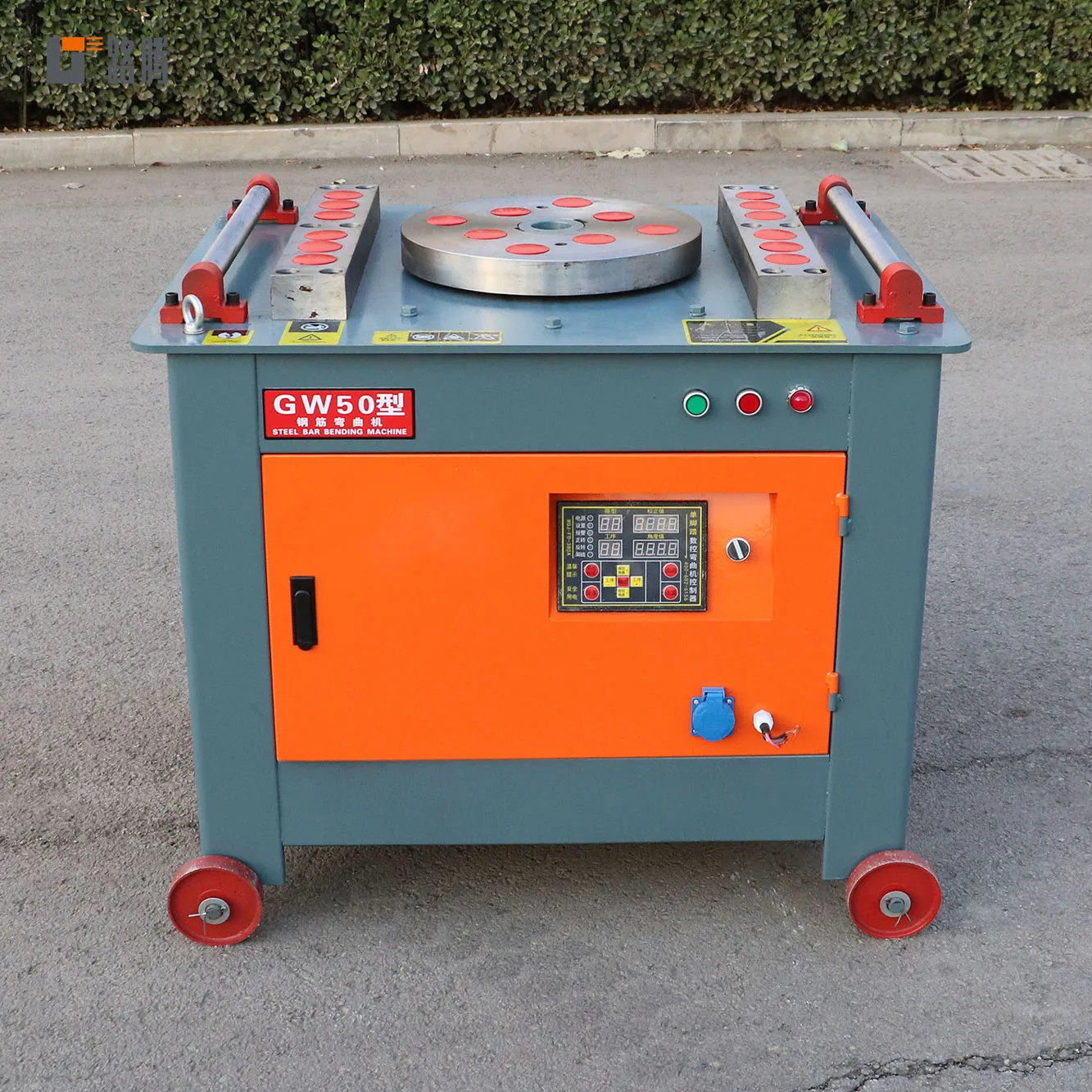 automatische/handmatige buigmachine voor stalen staven gw42d-4