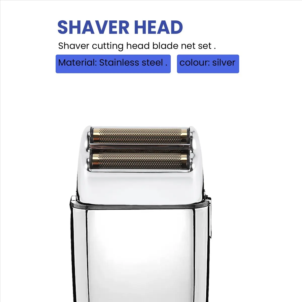 

A905X Hair Clipper Cutter Head for Brightener PRO Foil Cutter Blade Hair Clipper Accessories Silver