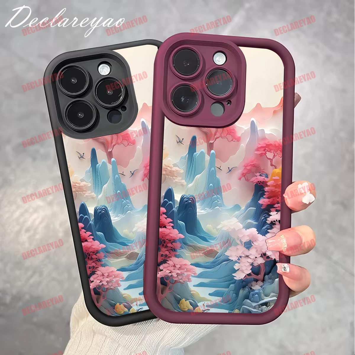 DECLAREYAO 소프트 라이트 슬림 매트 TPU 커버 레드미 11T K30 12 프라임 A1 플러스 9i 포 13 10 12C 노트 9C 케이스 커버 충격 방지