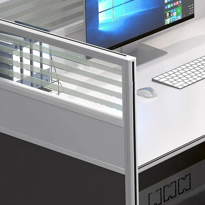 Staff office desk and chair combination simple modern office table people partition staff screen card seat office