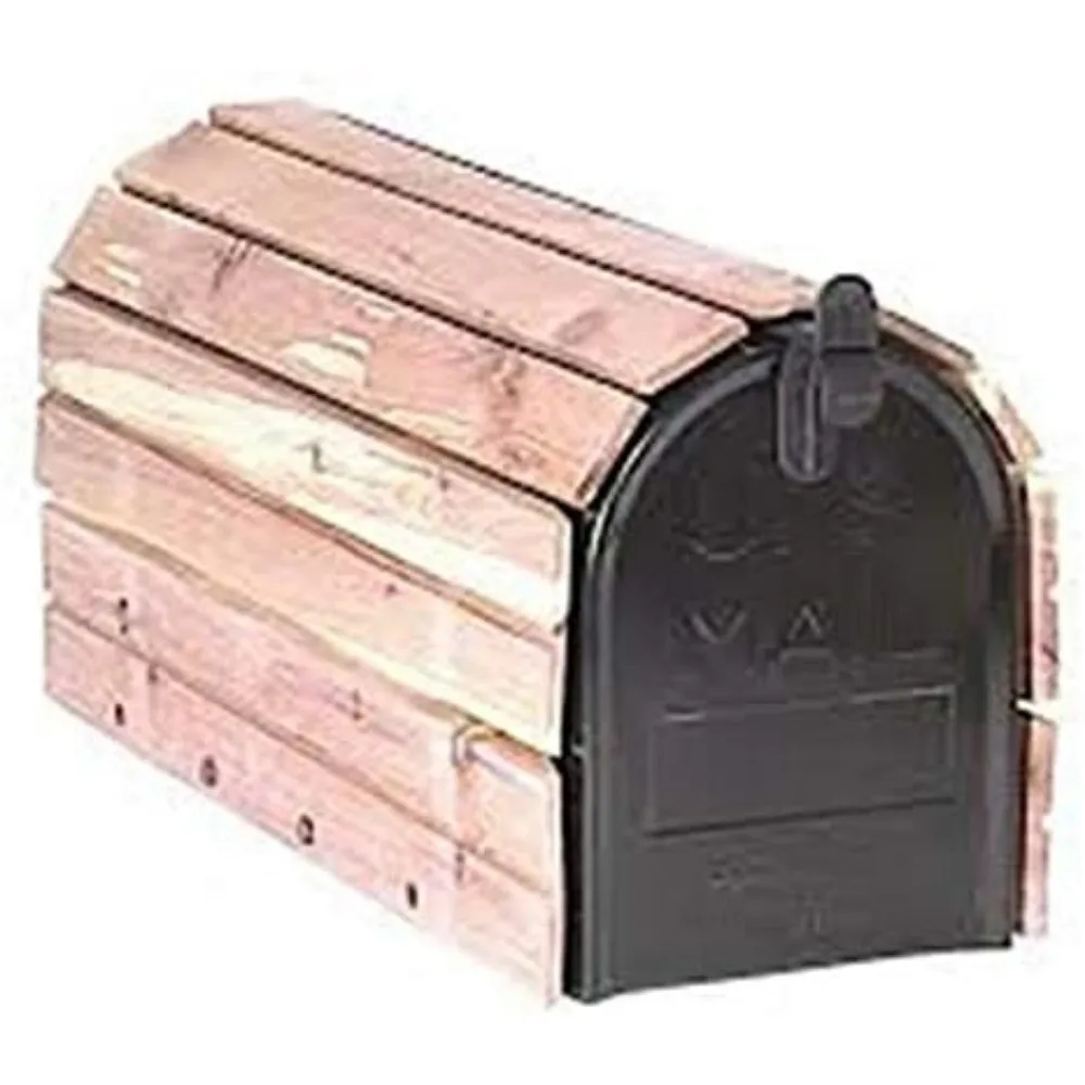 Real Cedar, Standard ThicknessCedar-Wrapped Mailbox - Different Cedar-Wrapped mailboxes