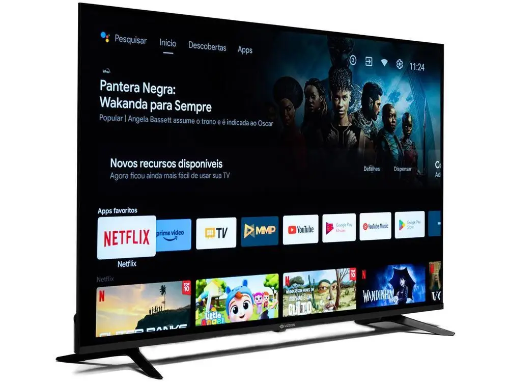 Smart TV 65 ”4K DLED Rig Vizzion BR65GUA IPS