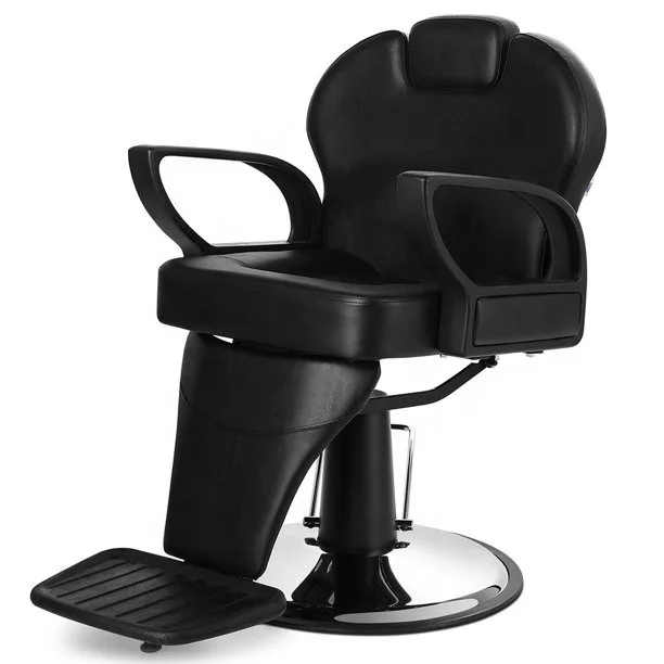 

Beauty Hairdressing Barber Hair Salon Furniture Factory Supply Modern China Luxury Wholesale Black Style Barber Chair