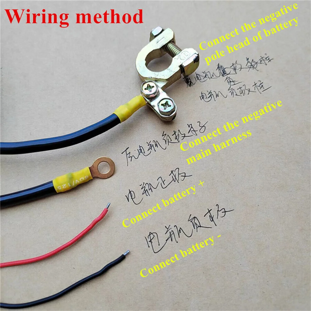 Car Battery Disconnect Isolator Cut-Off Switch Relay W/ Wireless Remote Control