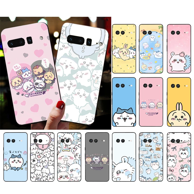 Japan comics Cute Chiikawas Phone Case For Google Pixel 9 Pro XL 8 7 6 Pro Pixel 8A 7A 6A 4A 3A 3XL Pixel 8 7 6 5 4