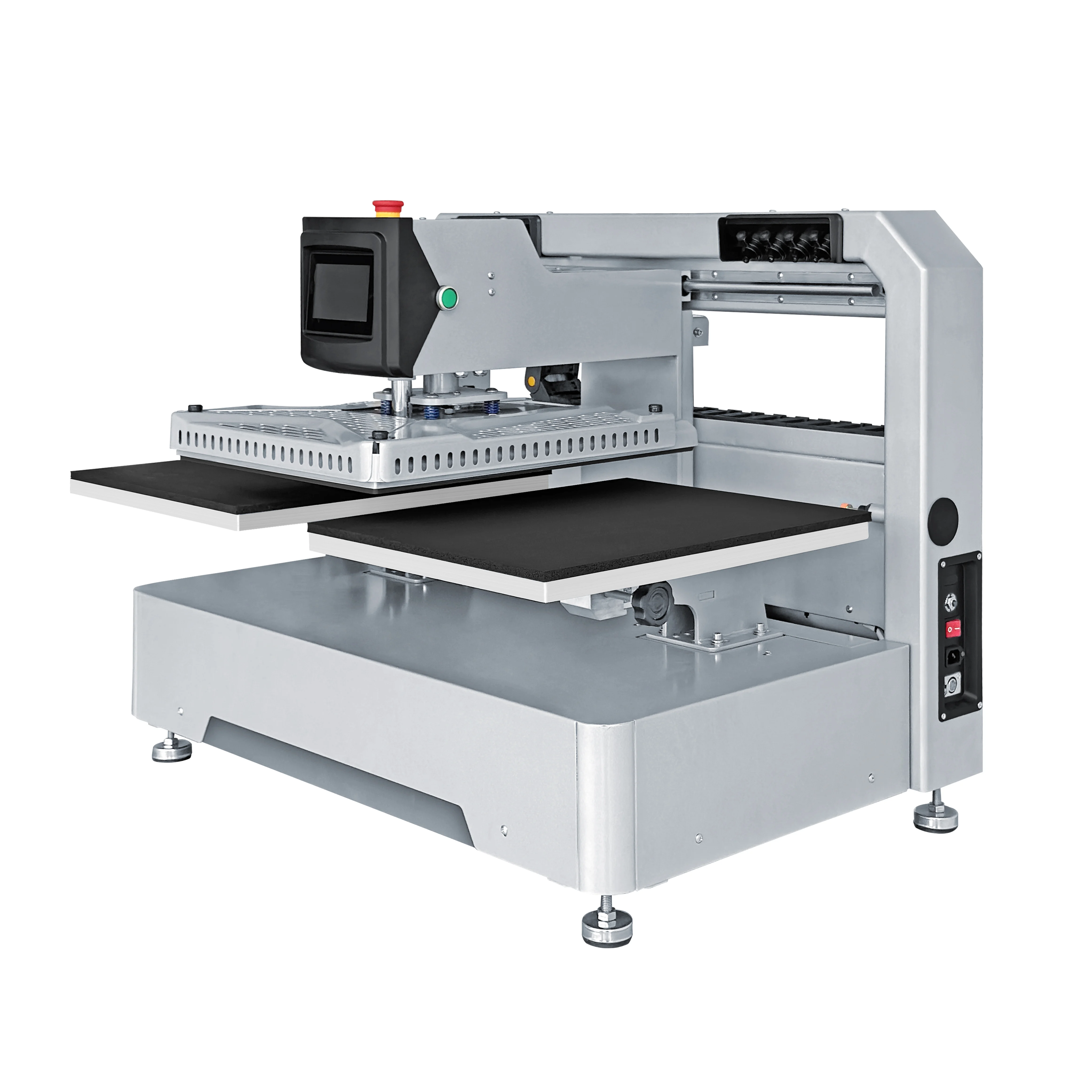 40x50 Electric Automatic Heat Transfer Press Machine New Flatbed Printer Plate Type for High Volume