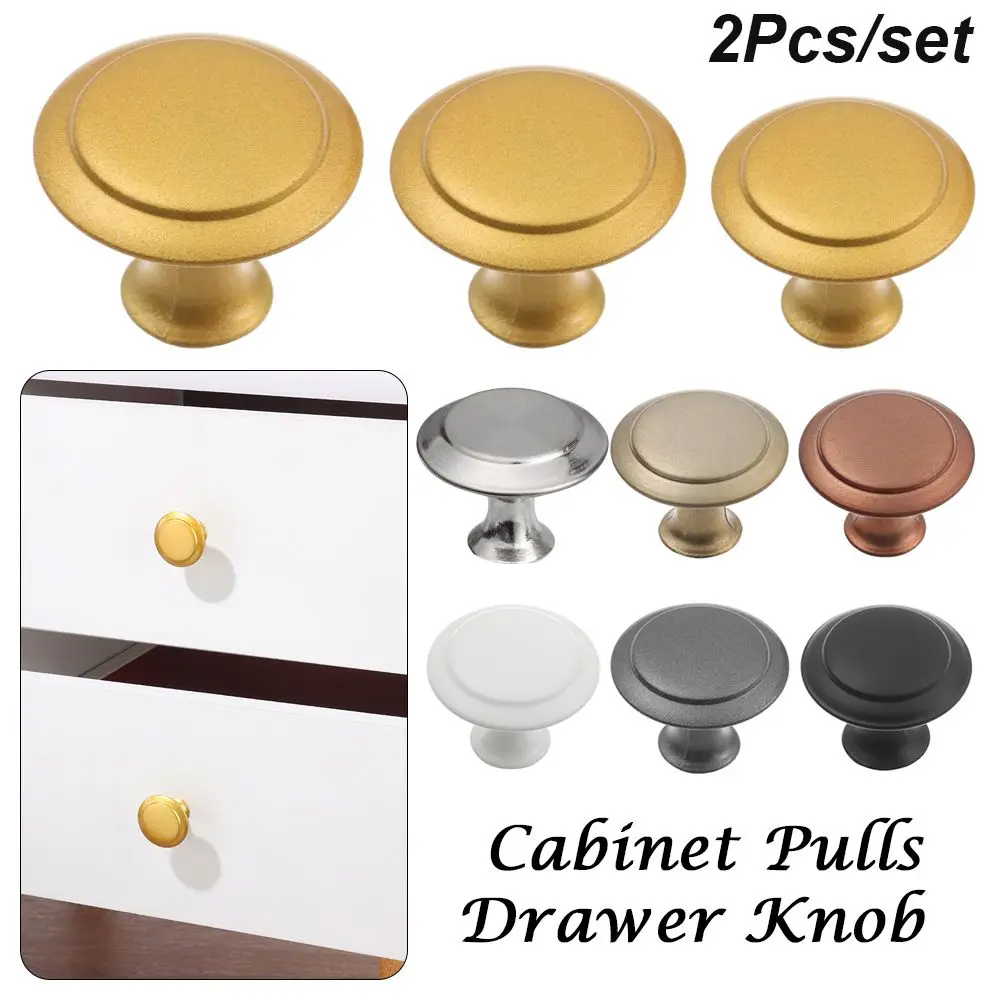 2 قطعة/الوحدة الأجهزة الموضة مضمد شكل دائري الأثاث المناسب خزانة تسحب خزانة تسحب مقبض الباب مقبض درج