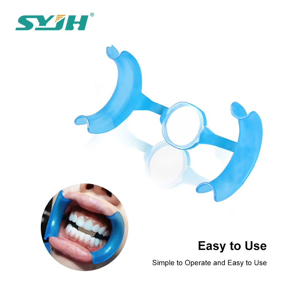 

SYJH 10 шт. 2-в-1 стоматологические инструменты: зеркало для осмотра полости рта и роторасширитель (ретрактор для губ и щек)