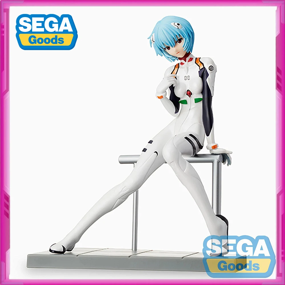 

In Stock Original SEGA NEON GENESIS EVANGELION Ayanami Rei PVC Anime Figures Action Figure Model Toys Christmas Gift