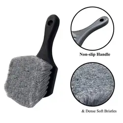 Car motorcycle tire wheel details cleaning brush General Motors foam foam auto body cleaning and maintenance accessories tools