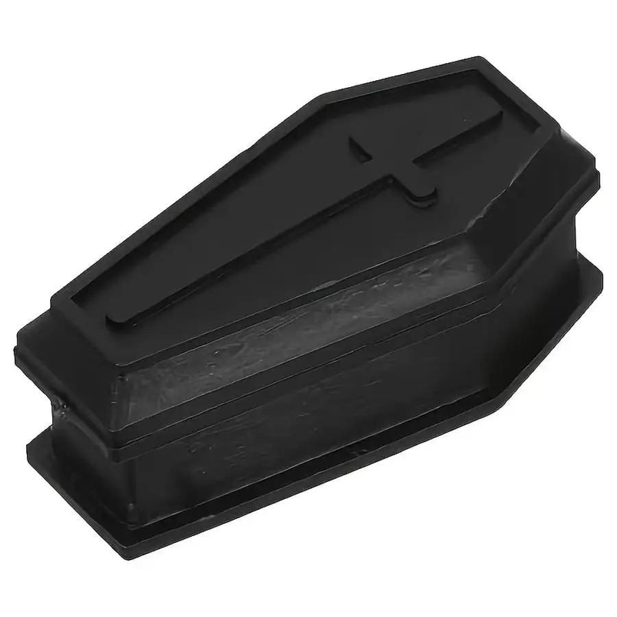 1/5/10/20/50/100pcs A Set of 8 Small Coffin-shaped Storage Boxes with Lids, Perfect for Dollhouse Decor, Candy Storage, or Party