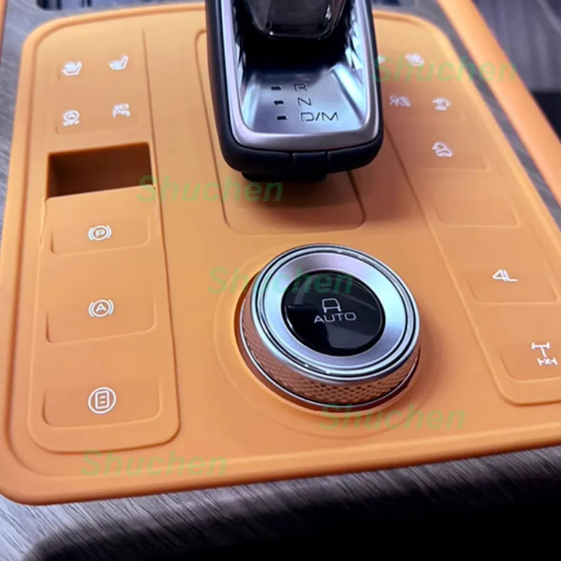 Car Central Console Silicone Pad for Great Wall GWM Tank 500 Hi4-T Hi4-Z 2025 Gear Panel Anti-Slip Cover Interior Accessories