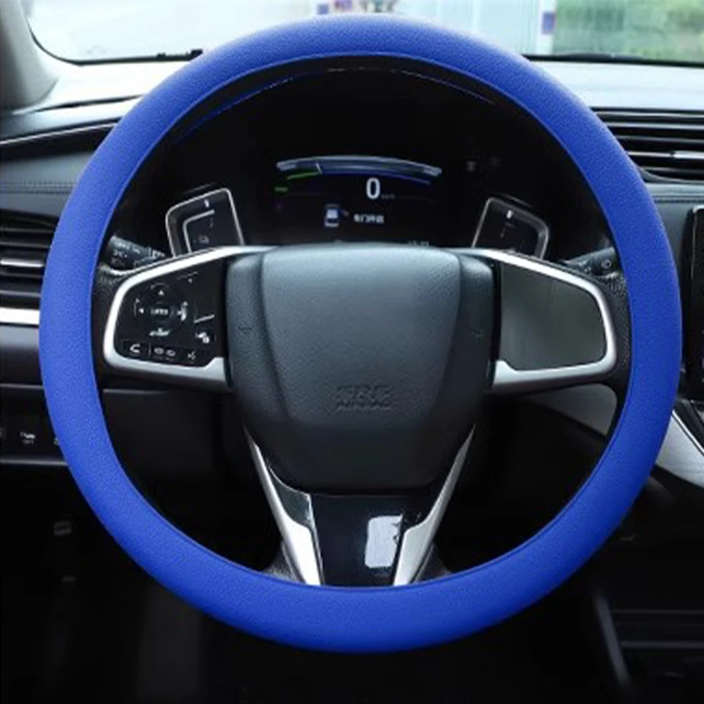 1 Stück ultradünne, rutschfeste Schutzhülle für das Autolenkrad, Silikon-Lenkrad-Schutzhülle. – Detail 12