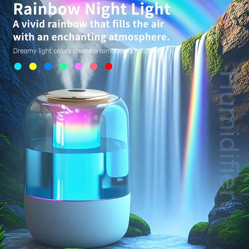 Digital air humidifier, 2.5L l - огляд і ціна Essential Oil Diffuser Humidifier Combo