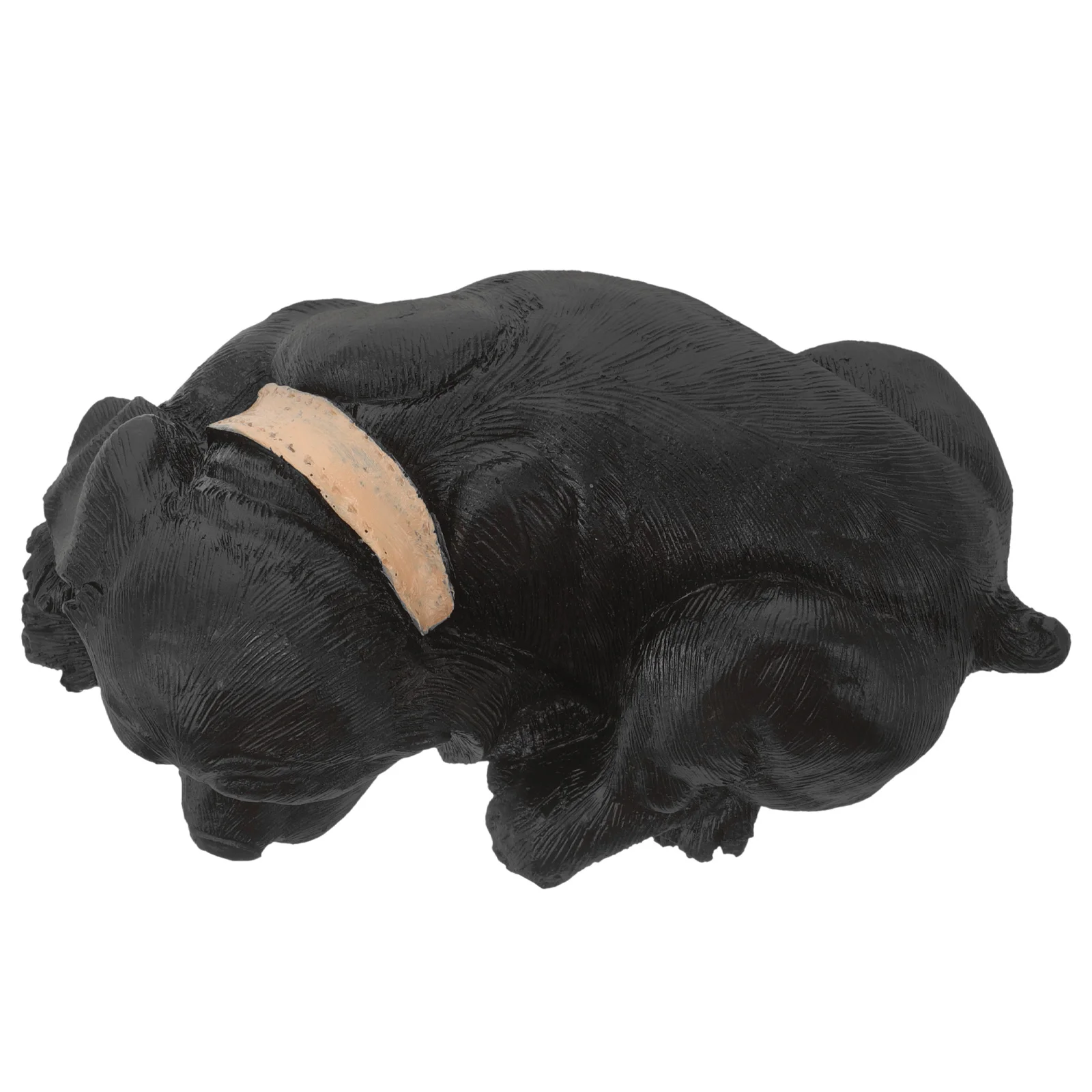 جرو حديقة مفتاح مخفي ديكور خارجي مقلد مظهر حامل ساحة صندوق تخزين تمثال حديقة