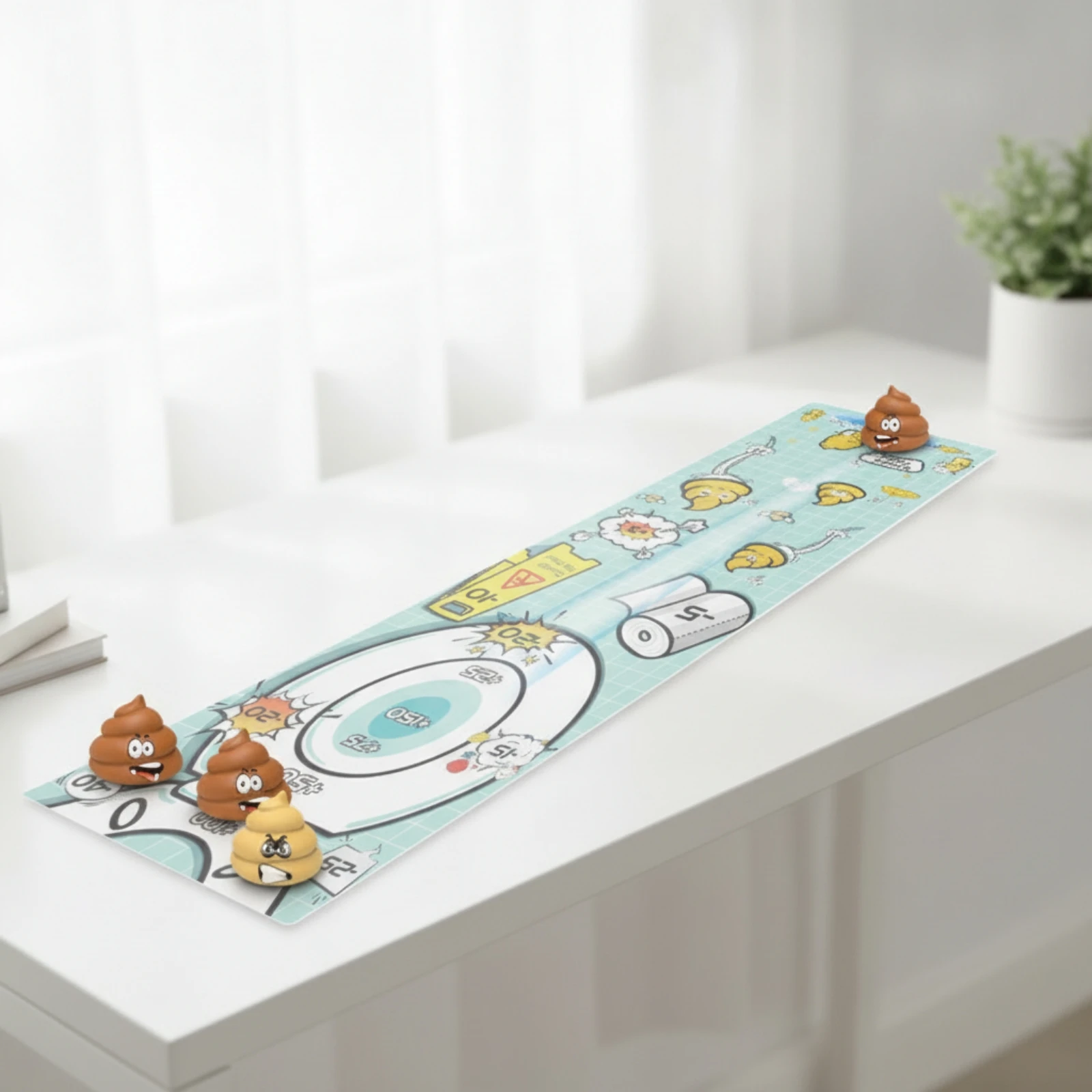Game Mat with Playing Pieces Lightweight Board Game Mat Gaming Playmat Easy to Clean Tabletop Playmat Large for Children