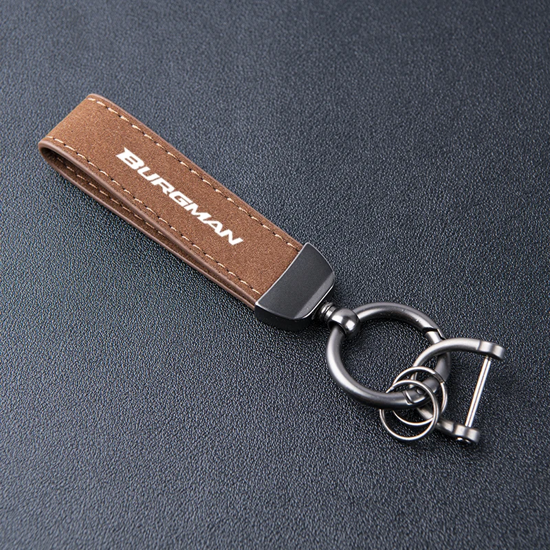 لسوزوكي بورجمان 650 400 125 200 AN650 AN400 AN125 AN200 اكسسوارات دراجة نارية عالية الجودة كيرينغ الجلود الجلد المدبوغ المفاتيح #4