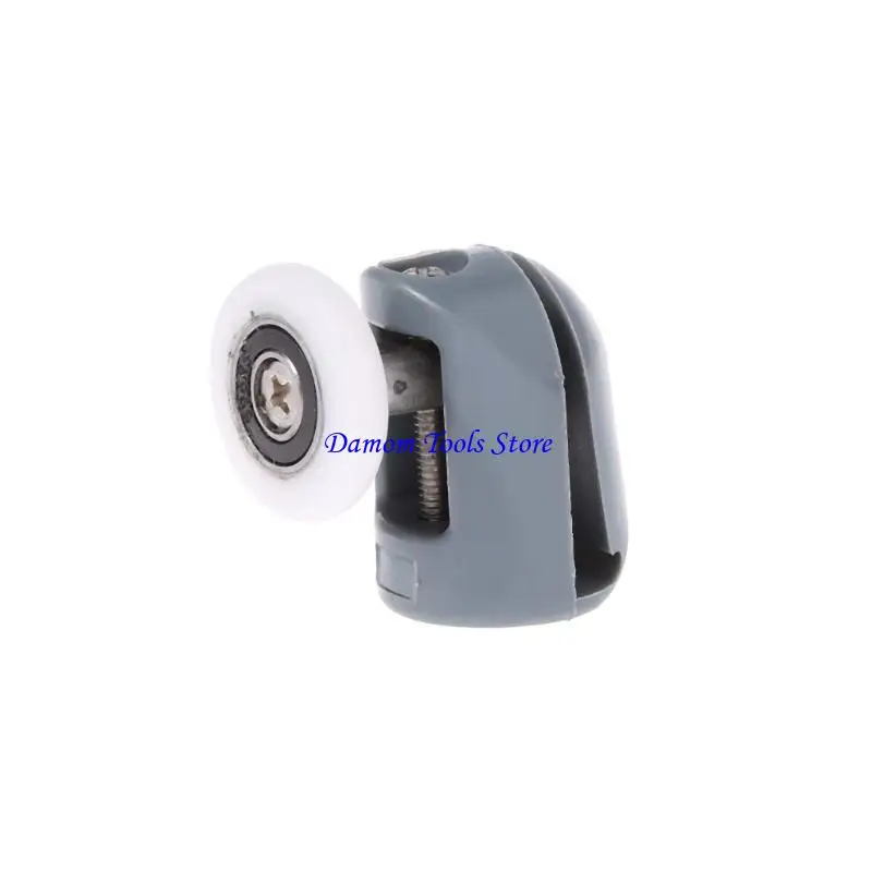 57BE 8 Pcs Single Shower Door Rollers Runners Pulleys Guides 25mm Diameter