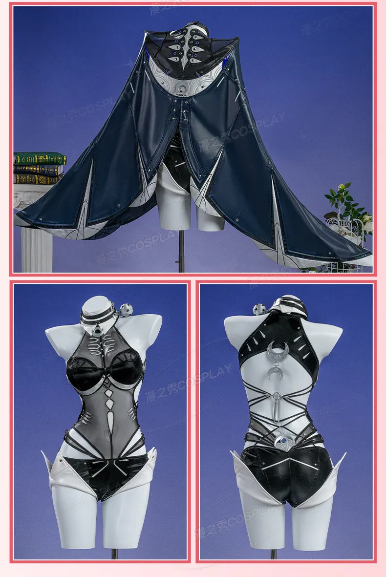 

Zenless Zone Zero Promeia Cosplay Costume KuSa Dark Suit Complete Set of Accessories NexoCosplay