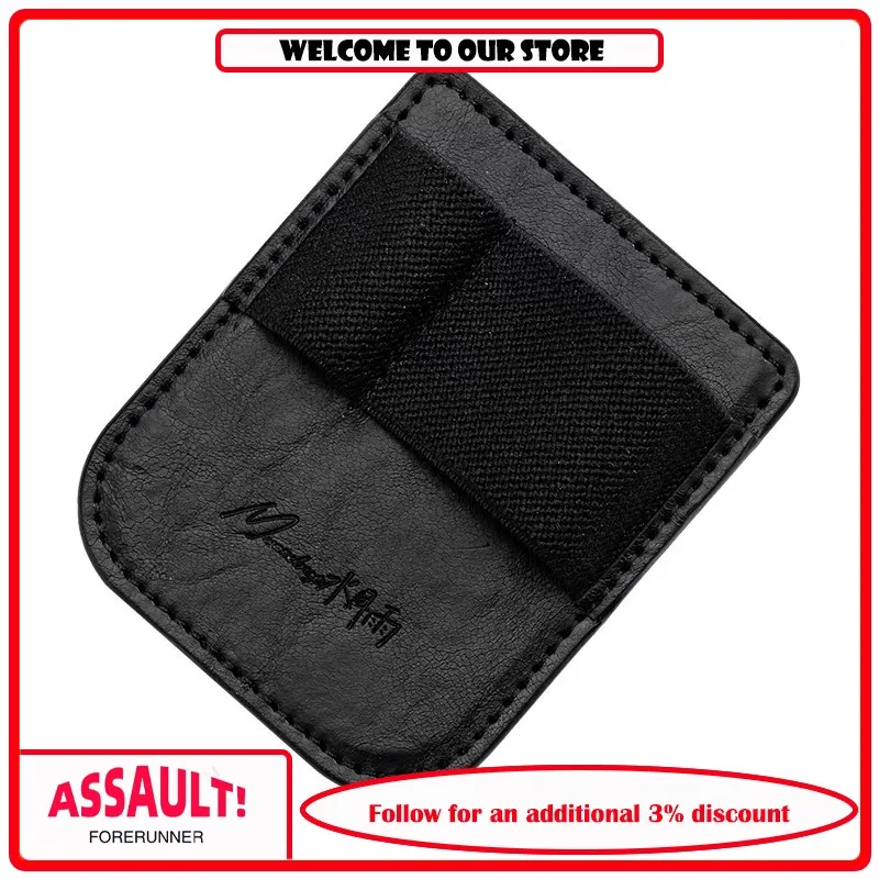 

Miniature portable decoding ear amplifier with small tail magnetic back clip leather case for hydrolysis 3