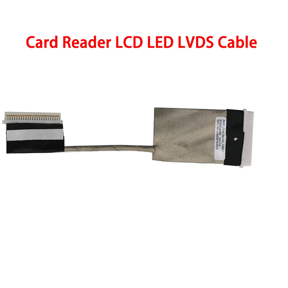 For Thinkpad Yoga 15 Laptop Card Reader LCD LED LVDS Cable For Lenovo 00JT328 DC020020M00 Connector Cable I/O New
