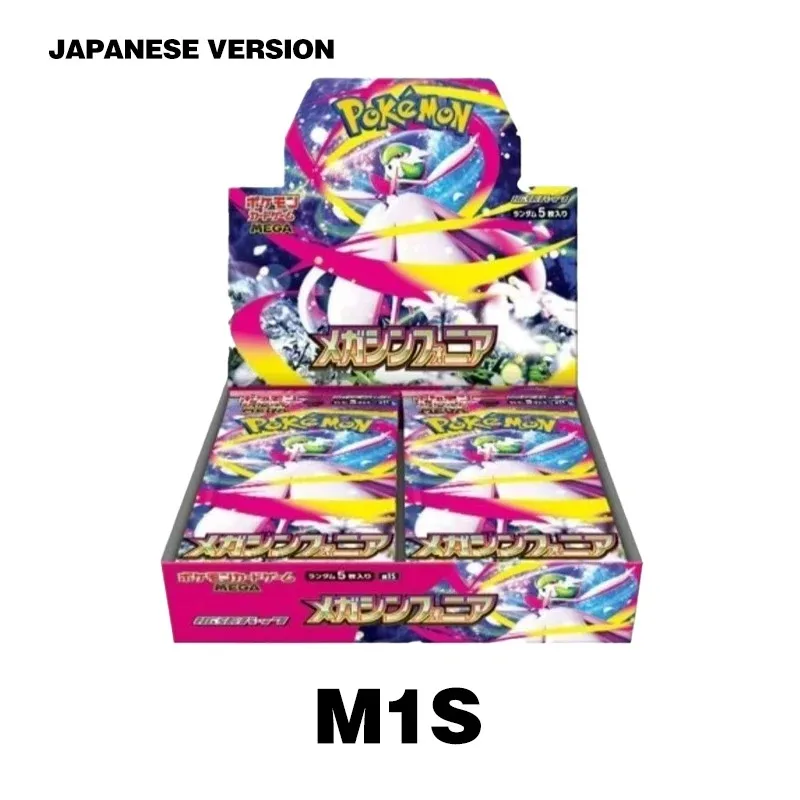 Pokémon Originele Kaart PTCG M5 Eye of The Abyss Japanse Versie M3 M4 M2 M1 Nieuwe Aanvullende Pack Groothandel Op Voorraad Speelgoed Cadeau