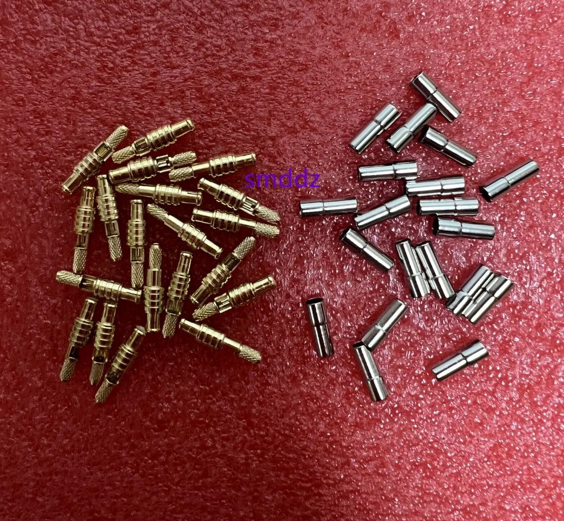 20pieces，  Antenna base solder pad RF connector connector MCX-J-1.5 male window wiring (all copper gold-plated)