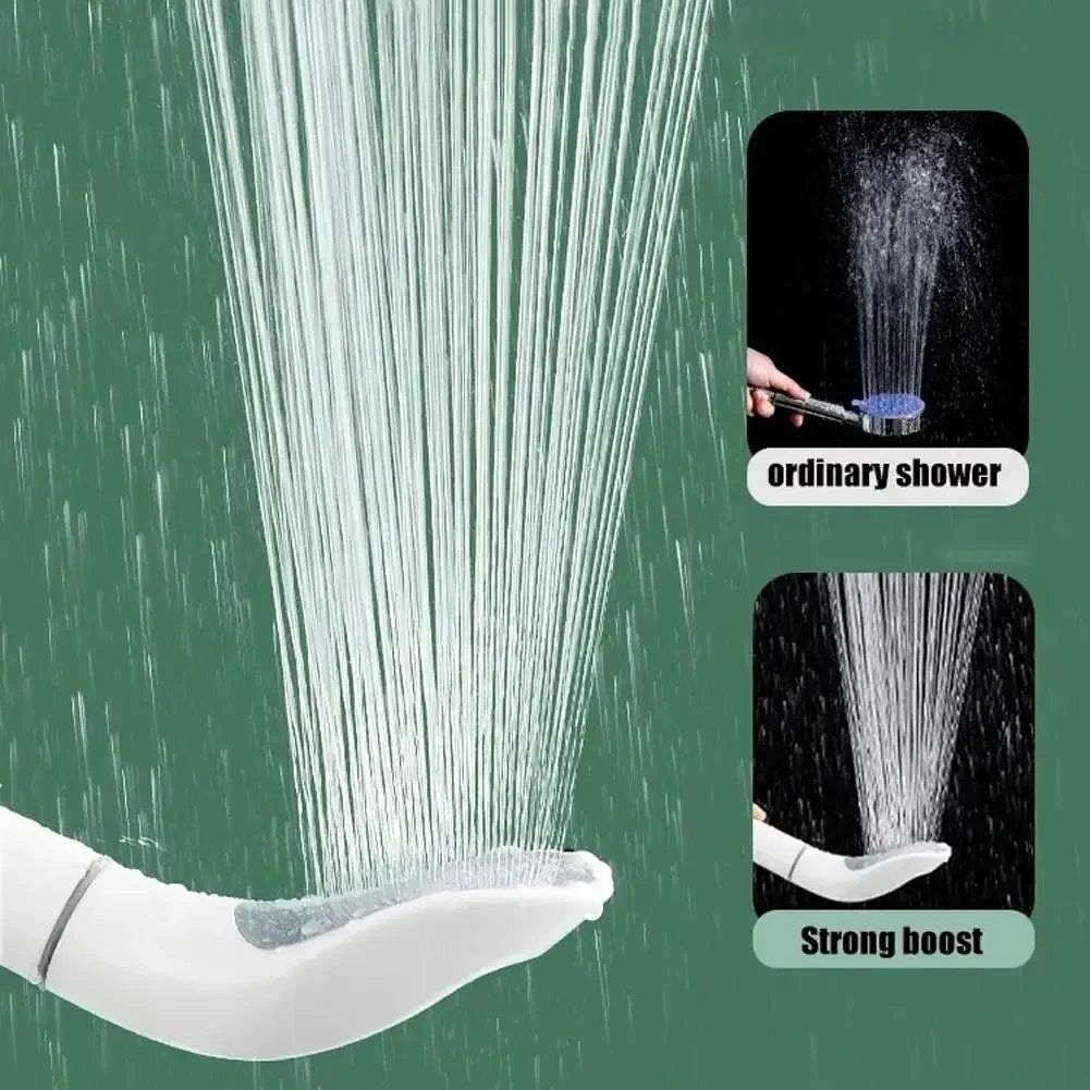 Built-in Filtration Detachable Showerhead Versatile Addition ABS Material Consistent Water Flow Environmentally Friendly