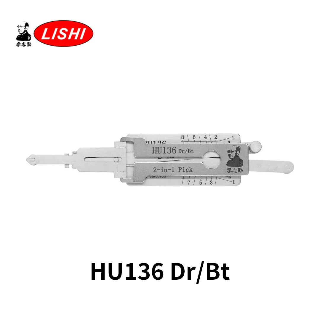 

Инструмент Lishi 2 в 1 HU136 Dr/Bt