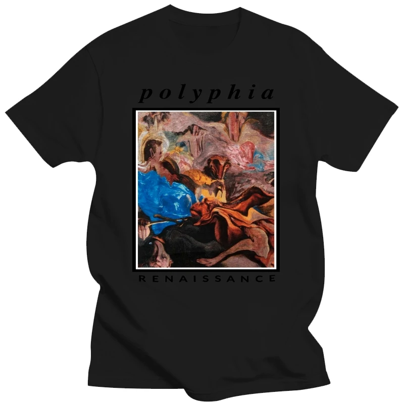 Polyphia Men Melting Painting T-shirt XX-Large White(1)