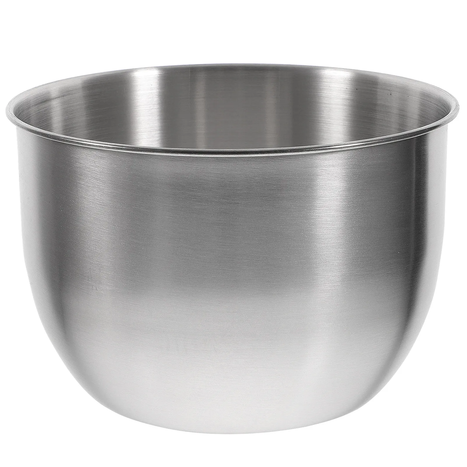 Tazón para Mezclar de Acero Inoxidable, Tazón de Cocina de Gran Capacidad para Ensaladas, Fideos, Sopa, Arroz, Repostería, Servir Alimentos y Almacenar