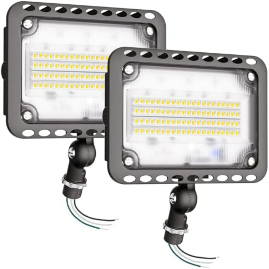 

Уличные светодиодные прожекторы 65 Вт, IP65, водонепроницаемые, для наружного освещения, с поворотом на 180°, 9100 лм, 120 В, алюминиевые