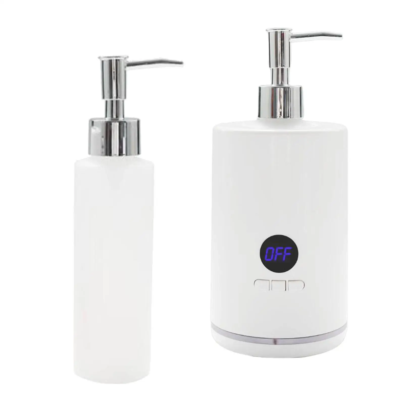 Portable Massage Oil Hot Bottle Heater Adjustable Temperature LED Display Multipurpose Beauty Tool for Home and Salon