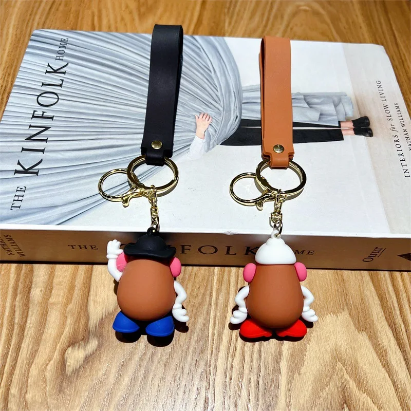 Cartoon Anime DSN Toy Story Schlüsselanhänger Mr. Potato Head Schlüsselkette Taschenanhänger Kawaii Cosplay Auto-Schlüsselring Spielzeug Geburtstagsgeschenke – Detail 6