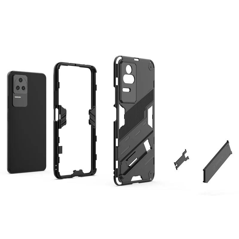 For Xiaomi Poco F4 5G Case Shockproof Armor Magnetic Car Holder Phone Cases For Mi Poxo Poko Litte F4 F 4 PocoF4 Back Cover