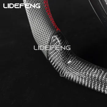 Sportovní volant z uhlíkových vláken vhodný pro vůz Škoda Octavia VRS 2015-2020 6 nejlepší prodej Volanty u Škody Octavia - №3