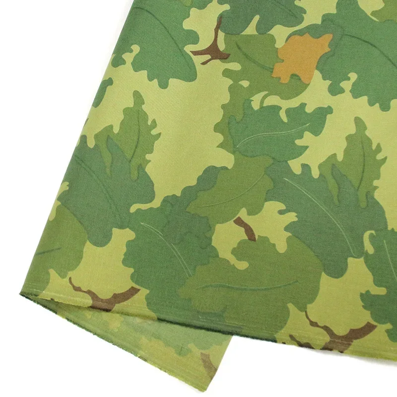 

1.5m Width Green Leaf Michelle Camouflage Fabric MICHELL 500D Nylon Tent Helmet Cover Luggage DIY Cloth